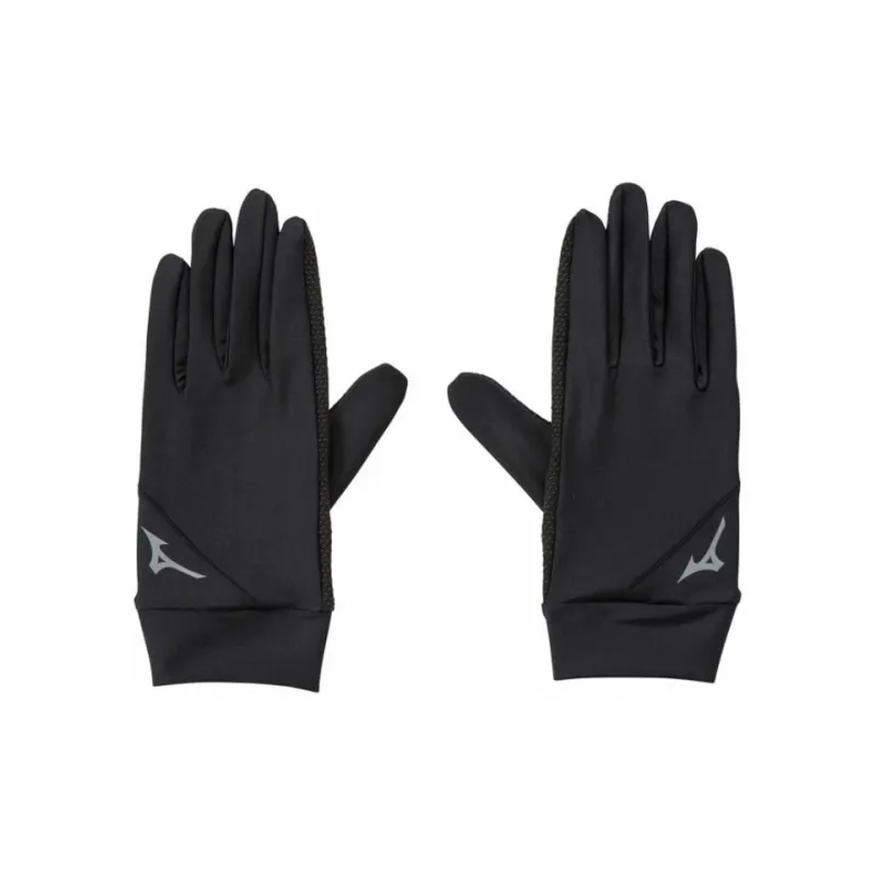 Mizuno Polyester Polyurethane Gloves Unisex Black-0