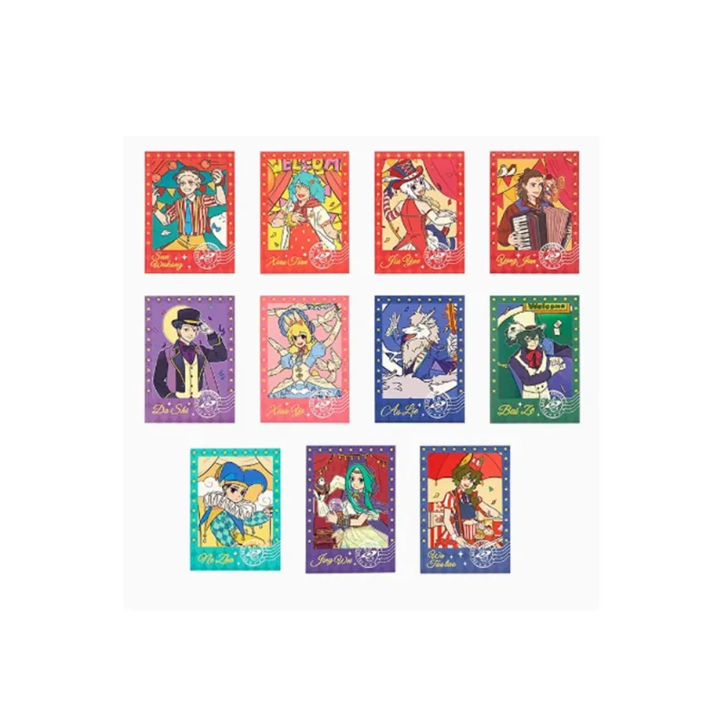 Inhuman Great Performance Begins Polaroid Mini Card Anime Original Character Photo Cards-1