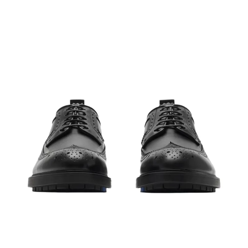 Burberry Dress Shoes Men's Black-2