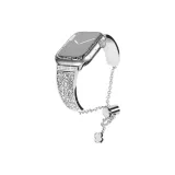 Swarovski Crystal Diamond Chain, Silver