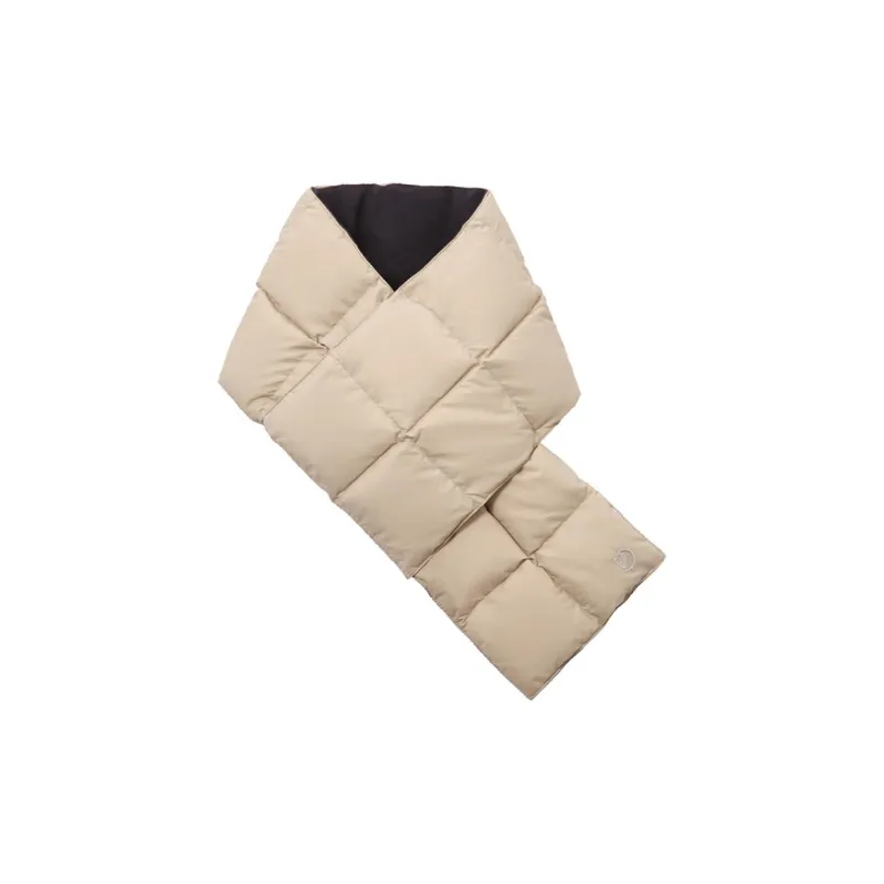 Fjallraven White Goose Down Nylon Polyester Scarves Unisex-3