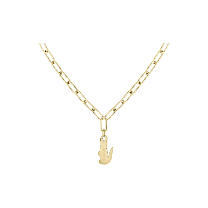 LACOSTE Stainless Steel Necklaces Women's Gold 2040362-1