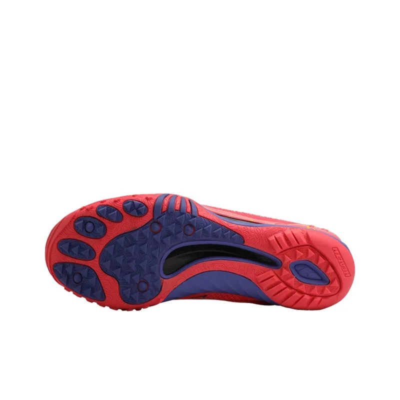HEALTH Anti Slip Wear Resistant Low Top Full Length Carbon Plate Training Running Shoes Unisex Red-4