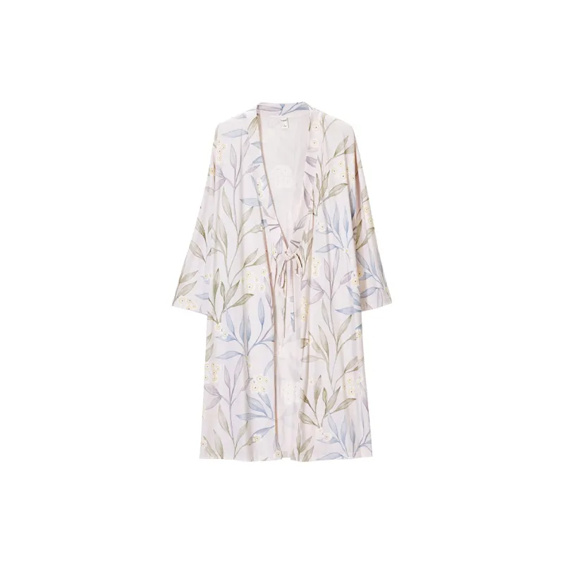 DAERLI Pajama Robe Women's Apricot-0