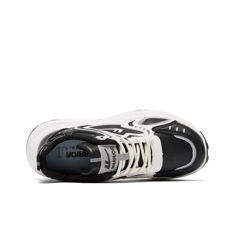 WARRIOR Chunky Sneakers Men Low Top Black Rice-3
