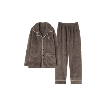 Follow The United States Pajama Set Men's Tan