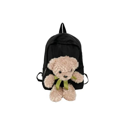 Kaka Tree Nylon Backpack Large Size Unisex