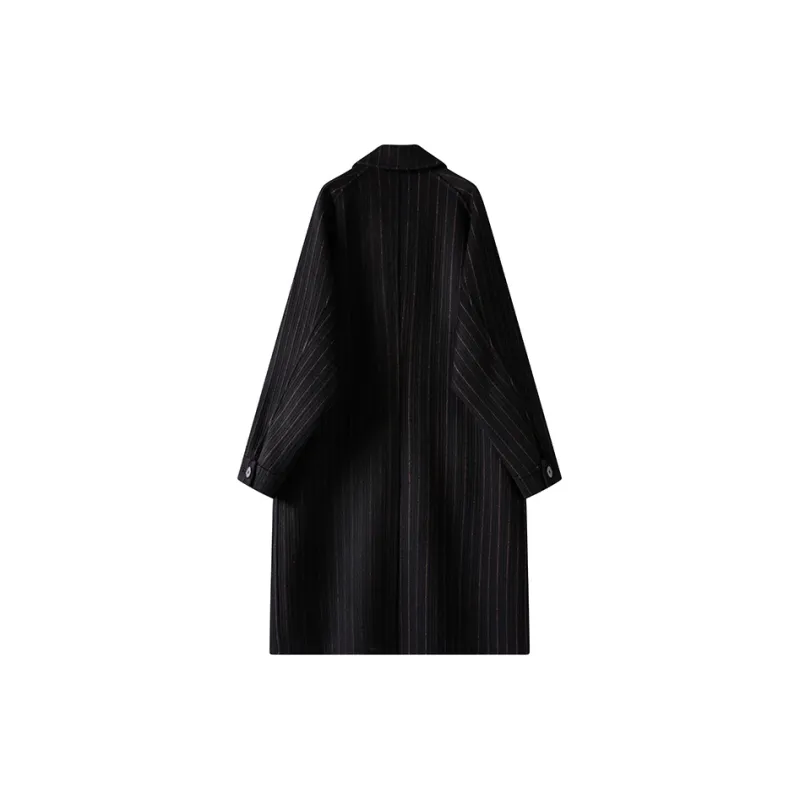 WILLIAM FOX&SONS Coats Unisex Orange Stripes-1