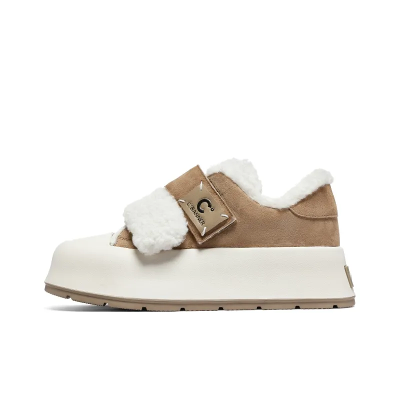 C°BANNER Hook-and-Loop Low-Top Casual Shoes Women's-20