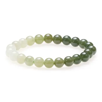 FANHAOGANG JADE Bracelets White Jade/Pale Greenish White Jade Unisex