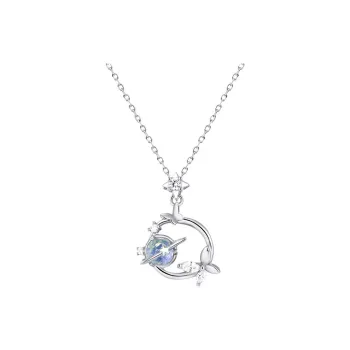 MOVER S999 Fine Silver Necklaces Women's