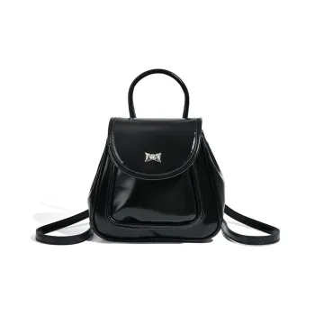 HAWA PU Carry Backpack Regular Women's Black