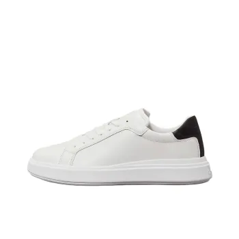 CALVIN KLEIN Low Top Skateboard Shoes Men's White