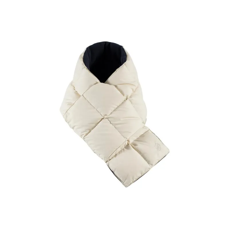 Fjallraven White Goose Down Nylon Polyester Scarves Unisex-0