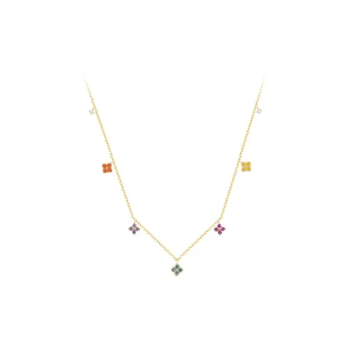GLOIRE S925 Silver Necklaces Women's Everyday Versatile Love Date Commute