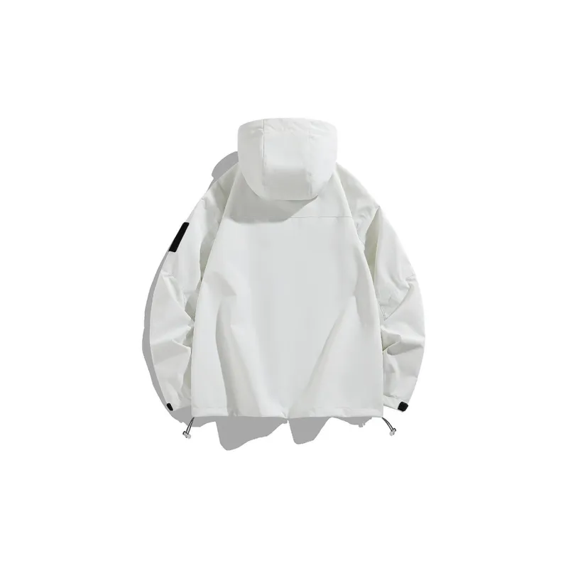 DOUBLEFISH Water Resistant Windproof And Water Repellent Windbreaker Jacket Unisex-7