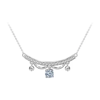 JESCAKOO S925 Silver Necklaces Women's
