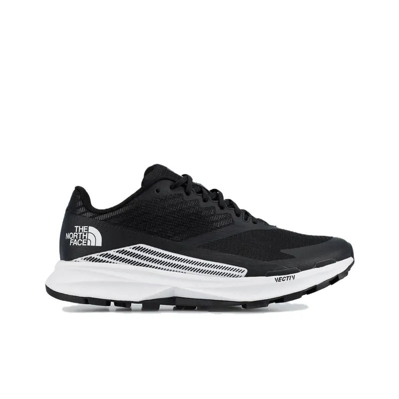 THE NORTH FACE Vectiv Levitum Anti Slip Wear Resistant Low Top Outdoor Shoes Men's Black White-1