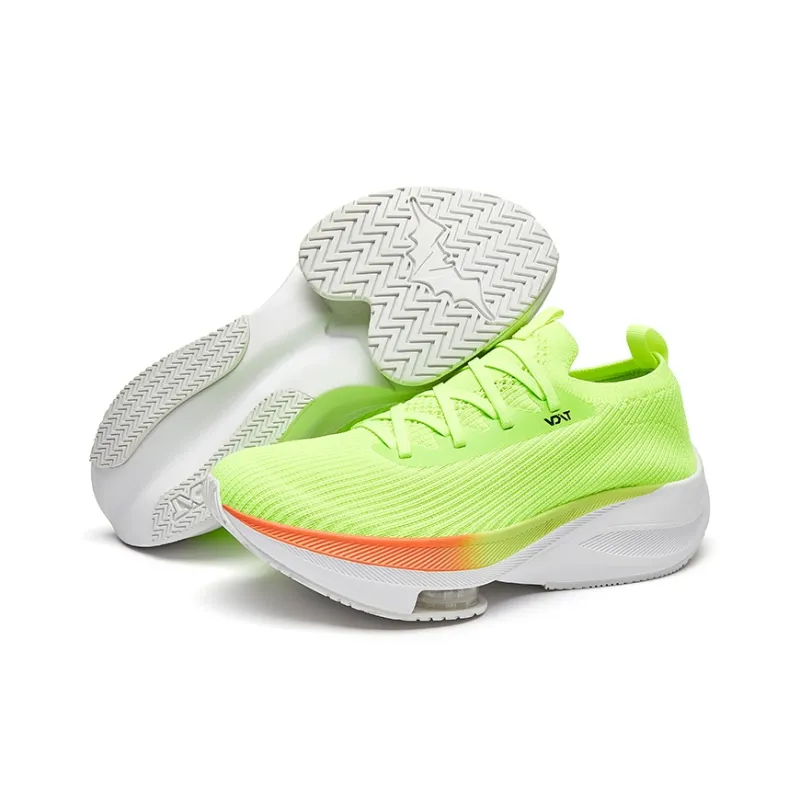 VOIT Running Shoes Unisex Low Top Neon Green-2