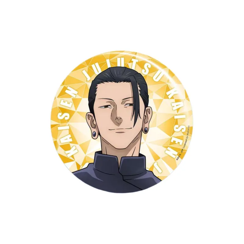 MOUXUYY Satoru Gojo Suguru Geto Jujutsu Kaisen  The Chapter Of Huaiyu Laser 75mm Badge Badges-7