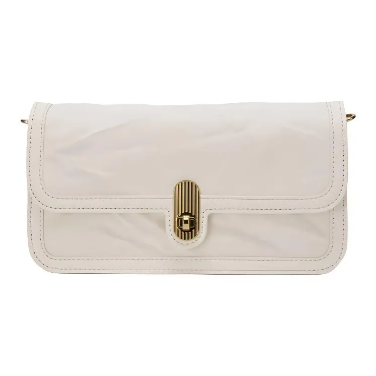 OMI Synthetic Leather Shoulder Bag Crossbody Bag Clutches Regular Women's White/Pink/Black/Brown-0
