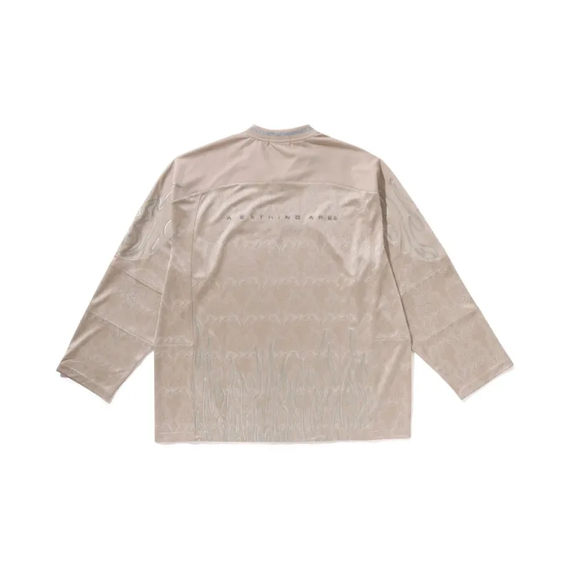 Bape Flame Football Jersey-3