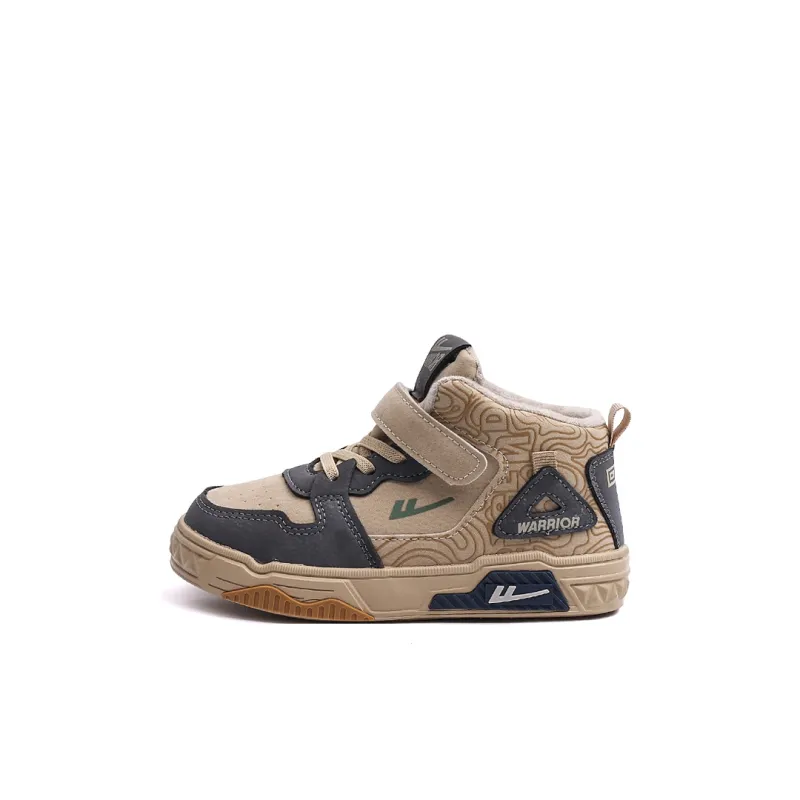 Warrior Durable Warm Mid Top Kids' Skateboarding Shoes Kids'-0