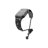 Swarovski Crystal Chain, Black