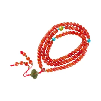 Execute The Blessing Southern Red Agate Necklaces Unisex