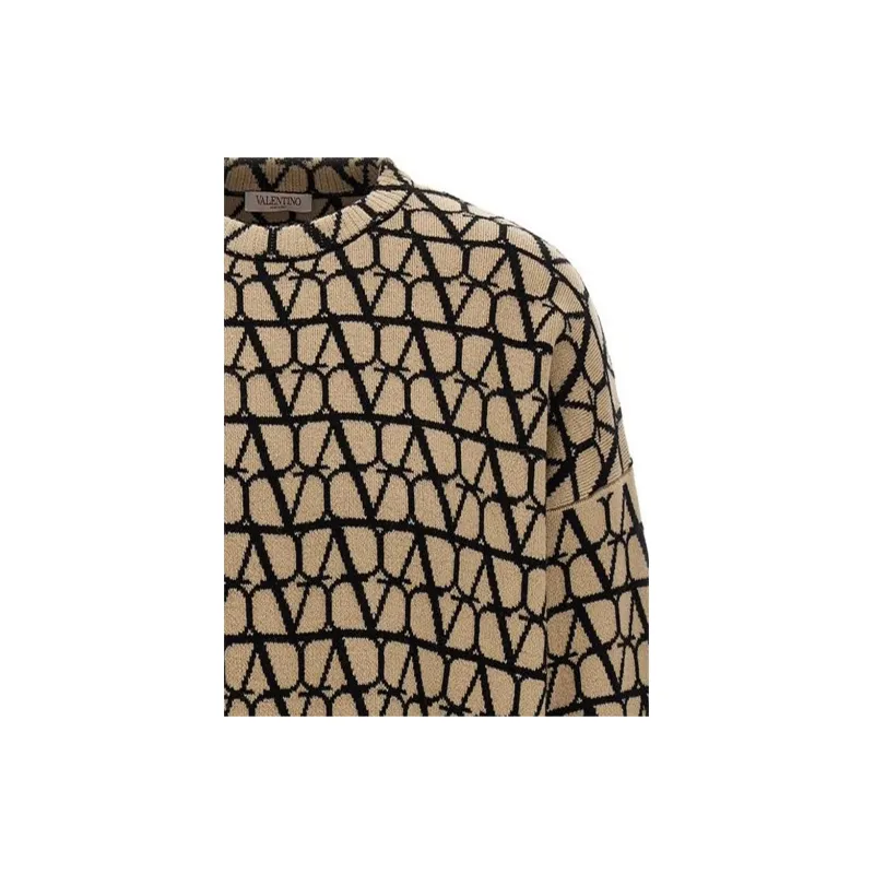 Valentino Toile Iconographe Crewneck Jumper-6