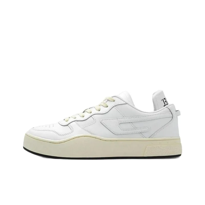 DIESEL S-UKIYO LOW X Breathable Low-Top Sports Lifestyle Casual Shoes Men's White-0