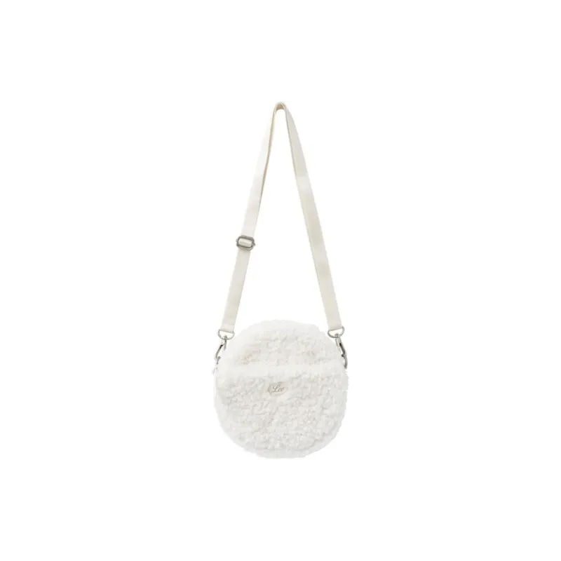Lee Polyester Shoulder Bag, Crossbody Bag Regular Women's White-1