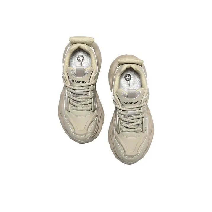 KAAHOO Cushioning Anti Slip And Wear Resistant Height Increasing Low Top Casual Shoes Unisex-11