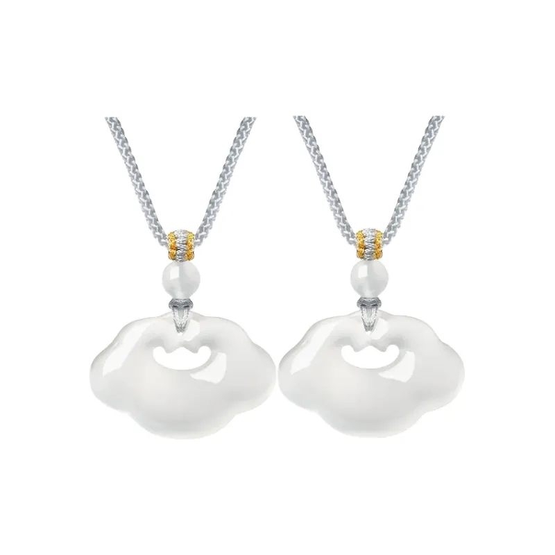 TIANJUE Chalcedony Necklaces Unisex-7