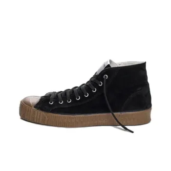 SPALWART High-Top Skateboard Shoes Unisex Black