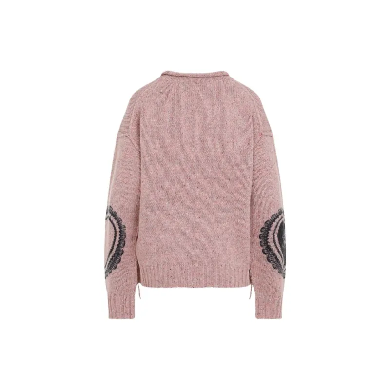 Acne Studios Long-Sleeve T-Shirt 'Faded Pink'-1
