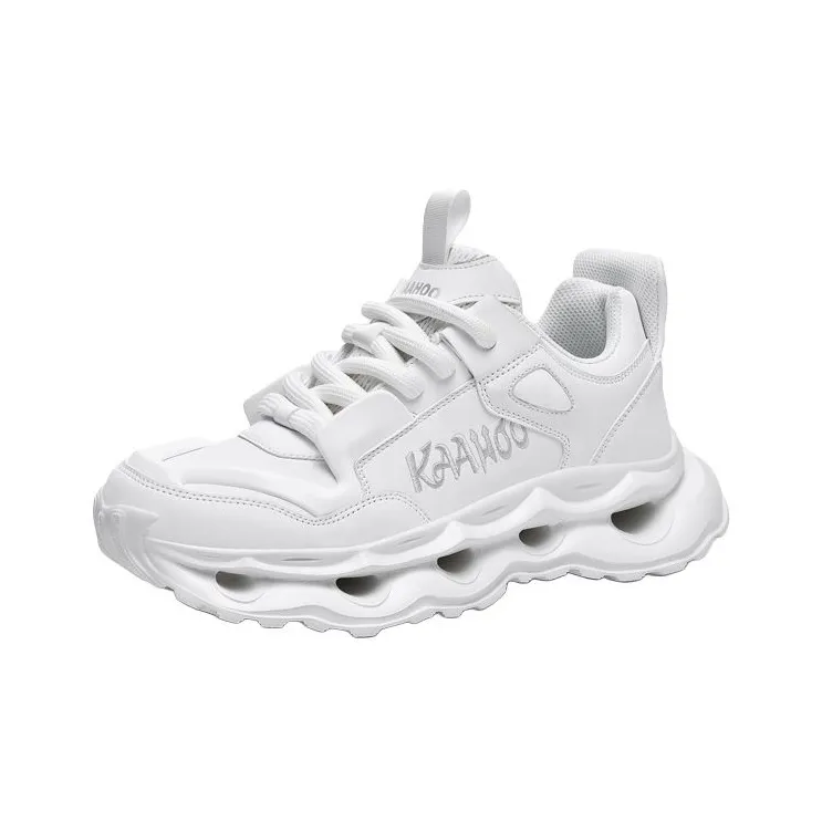 KAAHOO Cushioning Anti Slip And Wear Resistant Height Increasing Low Top Casual Shoes Unisex-1