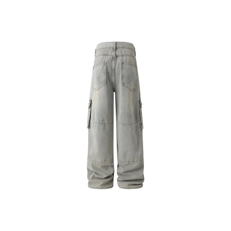 DAREASY Jeans Unisex Washed Blue-36