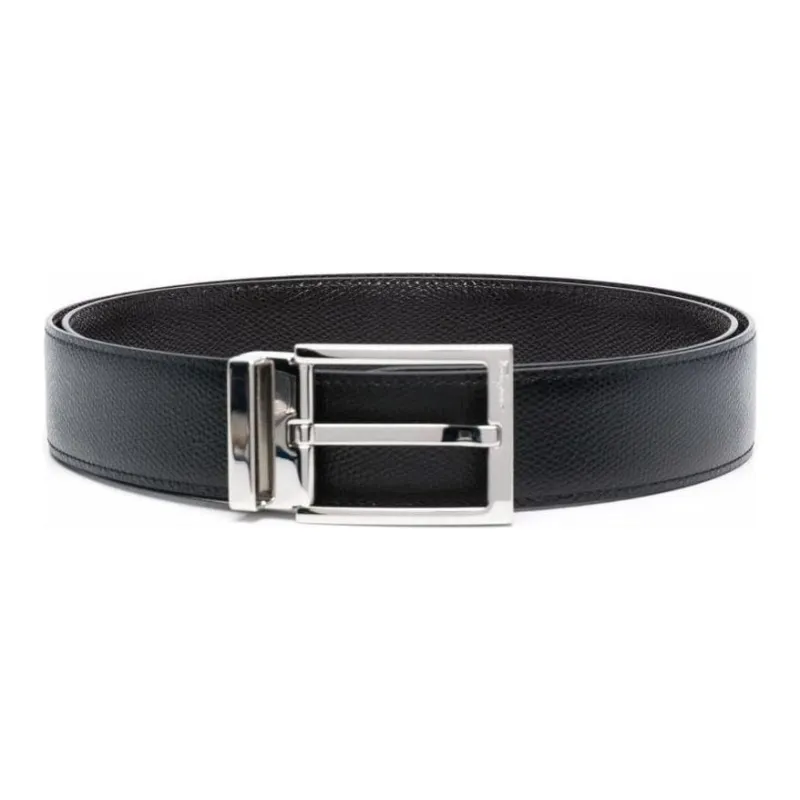 Ferragamo Rectangle Buckle Reversible Belt-1
