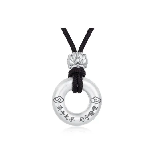 NSAOT S999 Fine Silver Foot Silver Pendants Unisex
