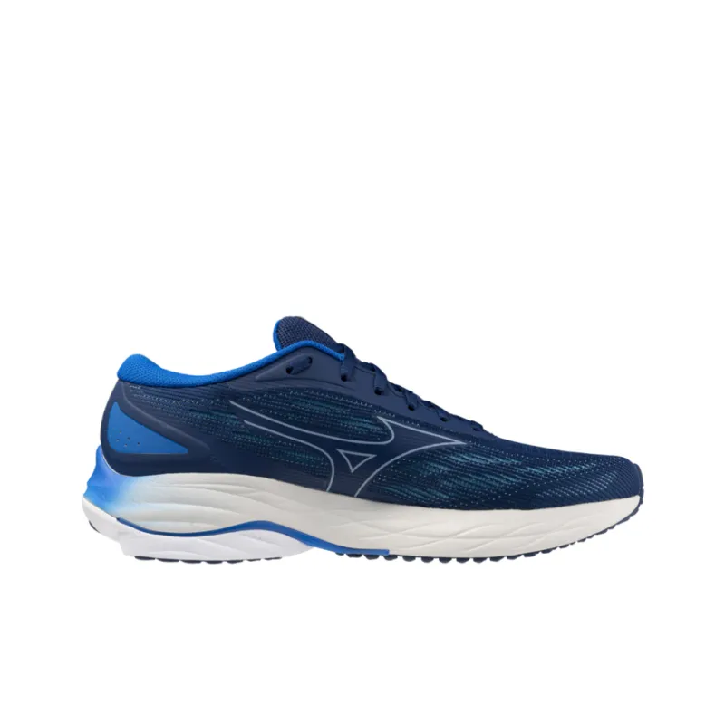 Mizuno Abrasion Resistant Slip Resistant Low Top Running Shoes Men's Blue-1