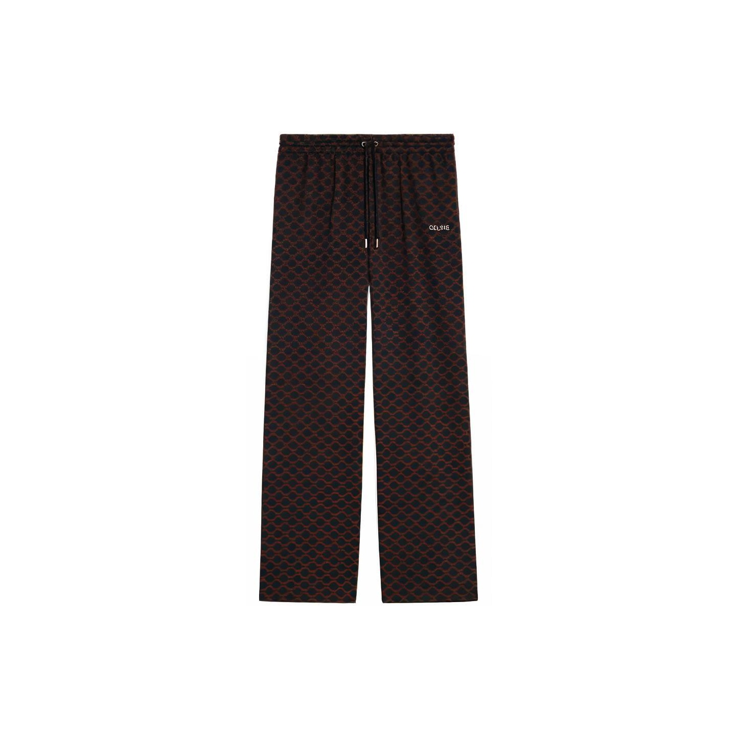 CELINE Drawstring Straight Leg Pants - POIZON CELINE Drawstring Straight Leg Pants - POIZON