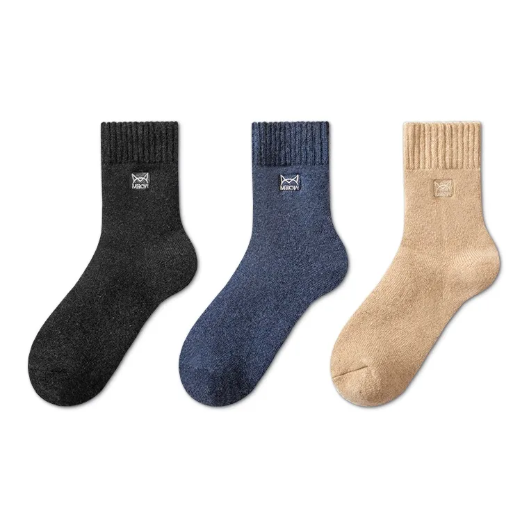 MIIOW Mid Calf Socks Unisex Combo Set-36