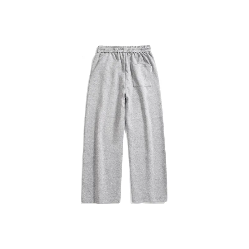 OX FREAK Casual Pants Unisex Light Gray-1