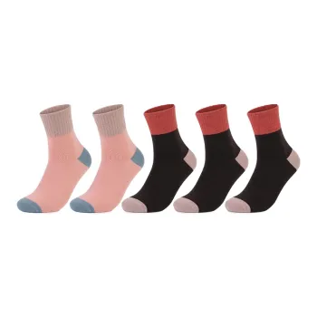 MIIOW Mid Calf Socks Women's 5 Pack