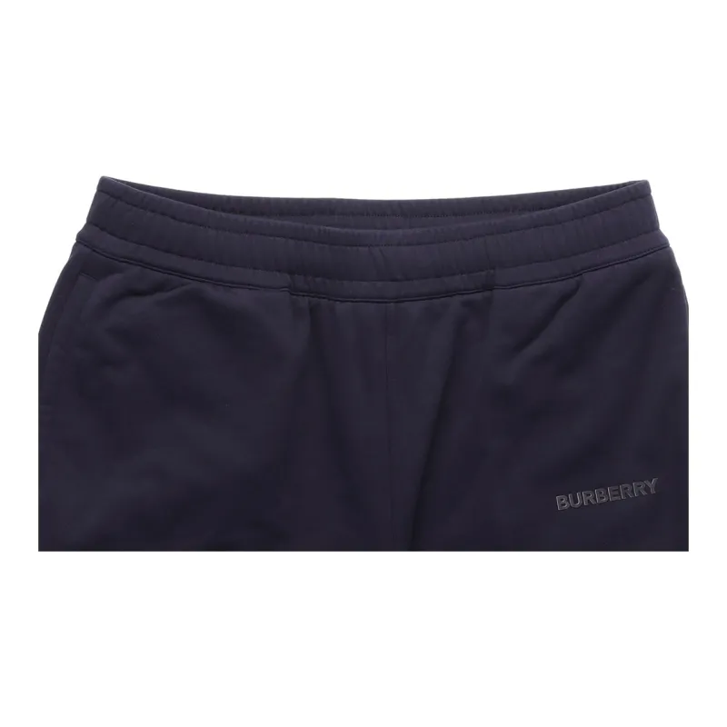 Burberry Knitted Sweatpants Men Coal Blue-4