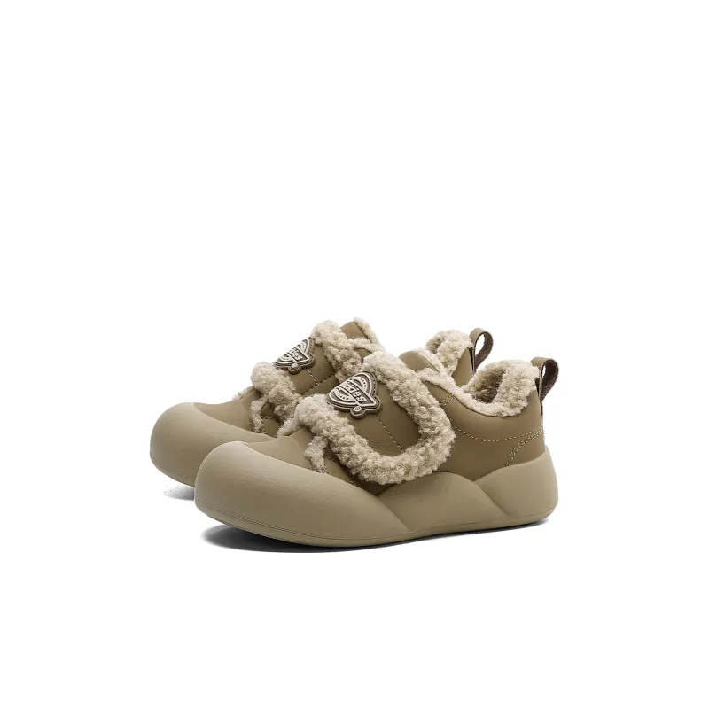 Dickies Slip Resistant Anti Kick Lightweight Cushioning Warm Support Kids Lifestyle Shoes Khaki Kids'-4