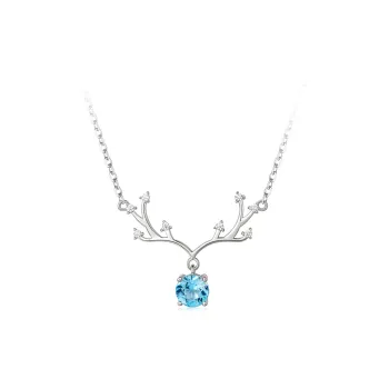 Ji Zhi S925 Silver Necklaces Women's
