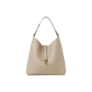 Chloe Marcie Calfskin Hobo Bag Handbag Shoulder Bag Regular Women's Brown