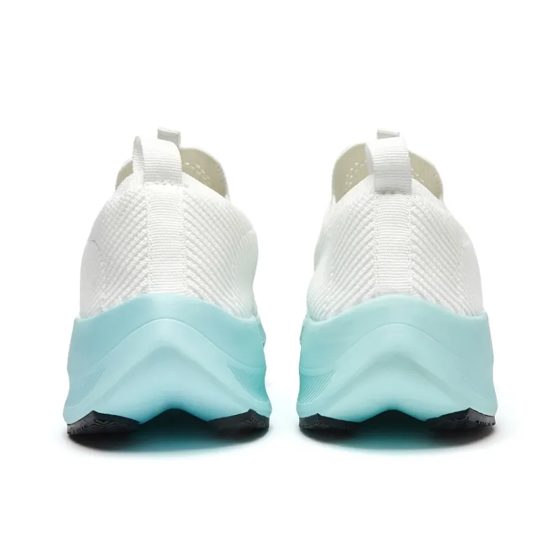 VOIT Running Shoes Unisex Low Top White/Blue-4